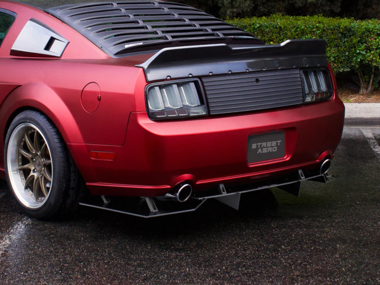 2005-09 Mustang GT - Drag Edition Rear Diffuser